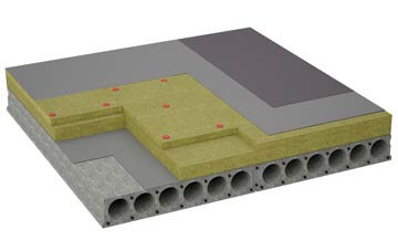 considerations of Greenlaw Mains flat roofing insulation